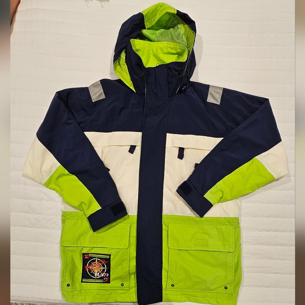 Mens Medium Vintage 80s REGATTA Sport Sailing Outerwear